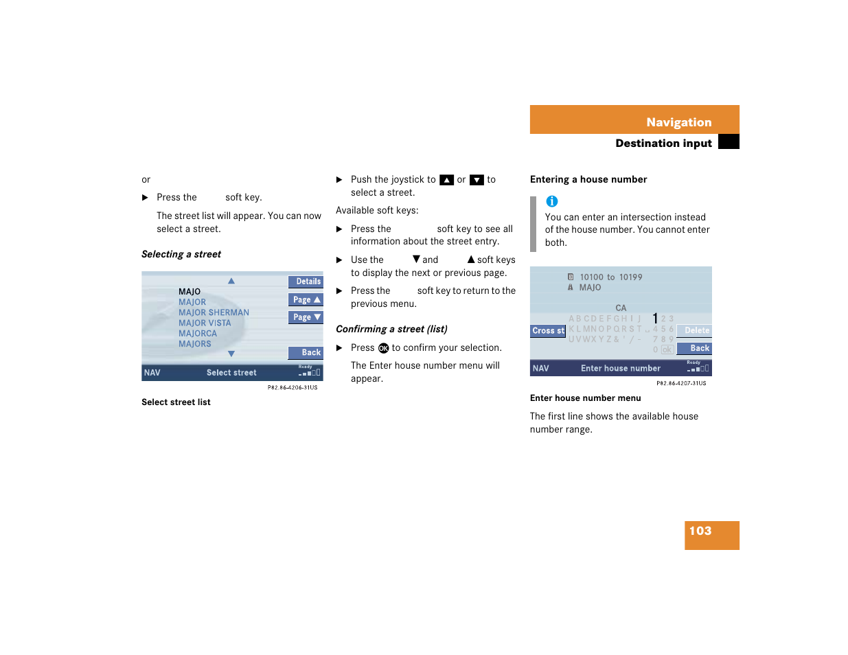 Mercedes-Benz C-Sedan OCS 2005 COMAND Manual User Manual | Page 163 / 237