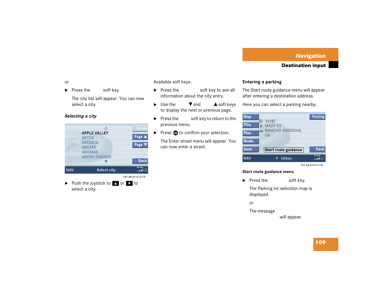 Mercedes-Benz C-Sedan OCS 2005 COMAND Manual User Manual | Page 169 / 237