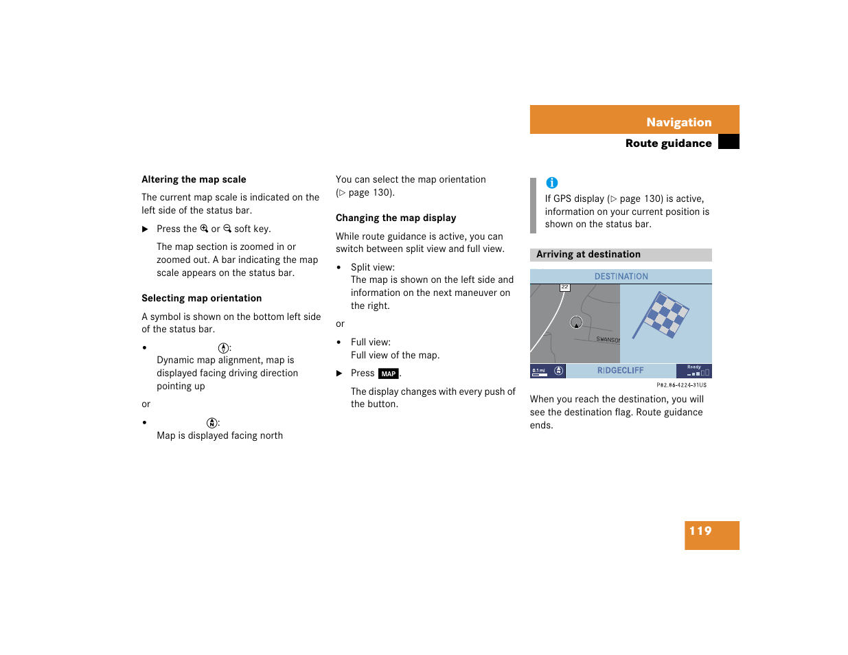 Mercedes-Benz C-Sedan OCS 2005 COMAND Manual User Manual | Page 179 / 237