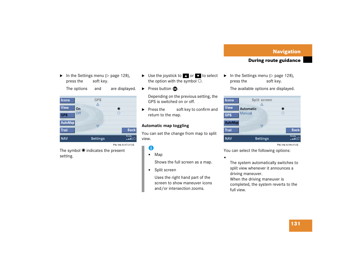 Mercedes-Benz C-Sedan OCS 2005 COMAND Manual User Manual | Page 191 / 237