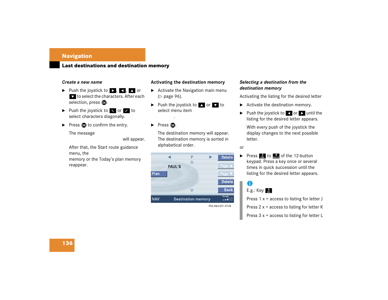 Mercedes-Benz C-Sedan OCS 2005 COMAND Manual User Manual | Page 196 / 237