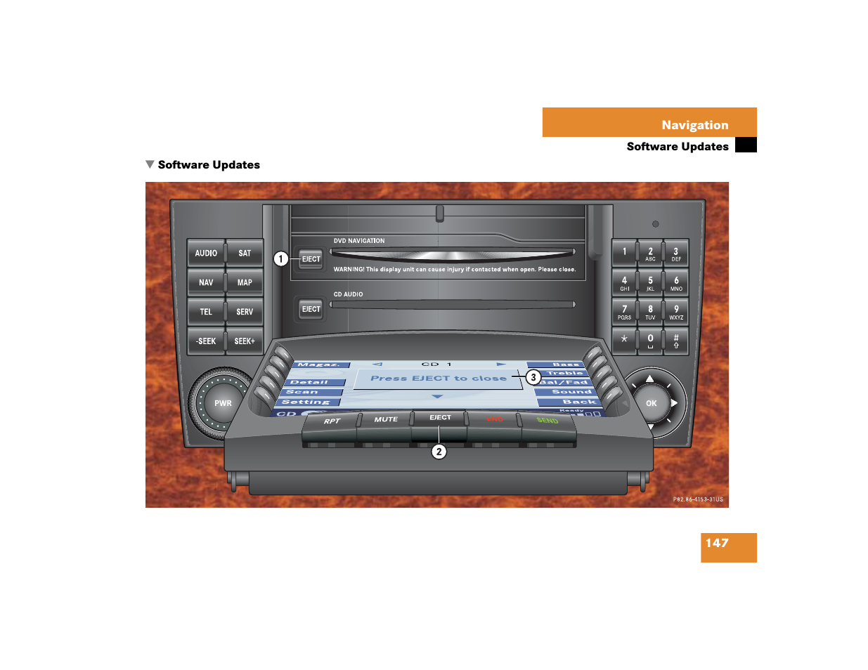 Mercedes-Benz C-Sedan OCS 2005 COMAND Manual User Manual | Page 207 / 237