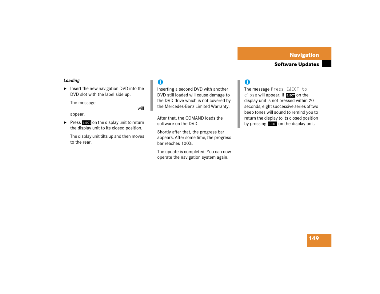 Mercedes-Benz C-Sedan OCS 2005 COMAND Manual User Manual | Page 209 / 237