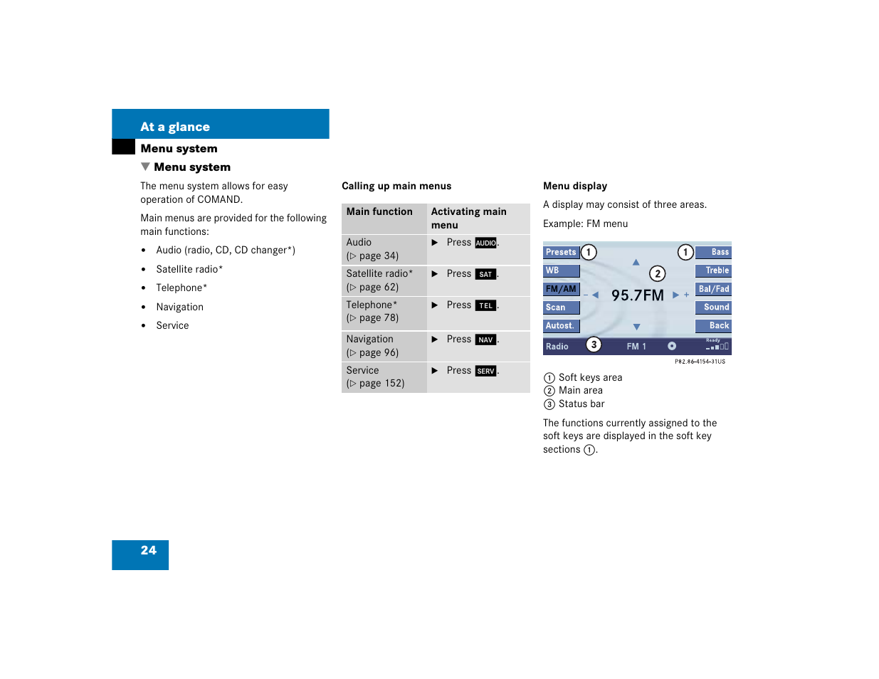 Mercedes-Benz C-Sedan OCS 2005 COMAND Manual User Manual | Page 26 / 237