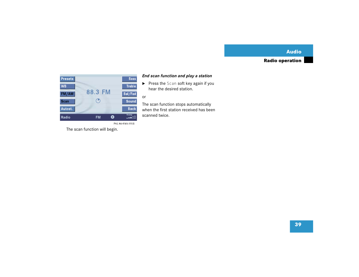 Mercedes-Benz C-Sedan OCS 2005 COMAND Manual User Manual | Page 41 / 237