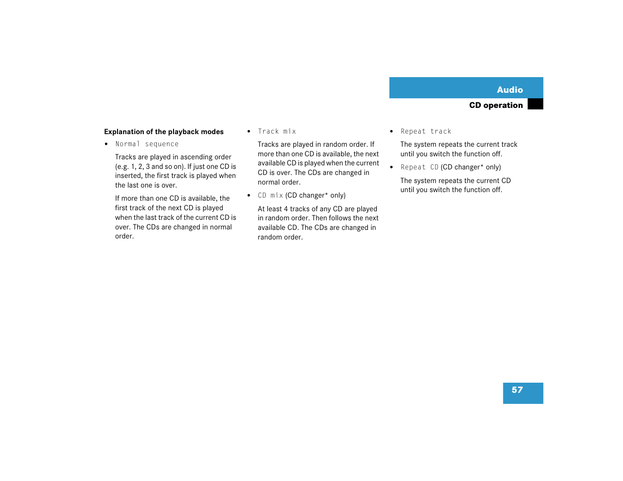 Mercedes-Benz C-Sedan OCS 2005 COMAND Manual User Manual | Page 59 / 237