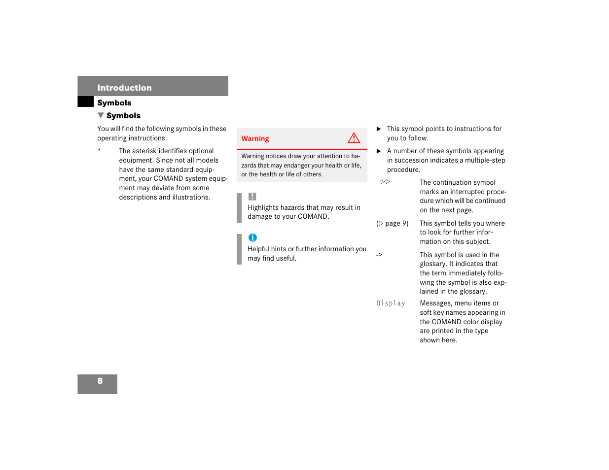 Mercedes-Benz C-Sedan OCS 2005 COMAND Manual User Manual | Page 68 / 237