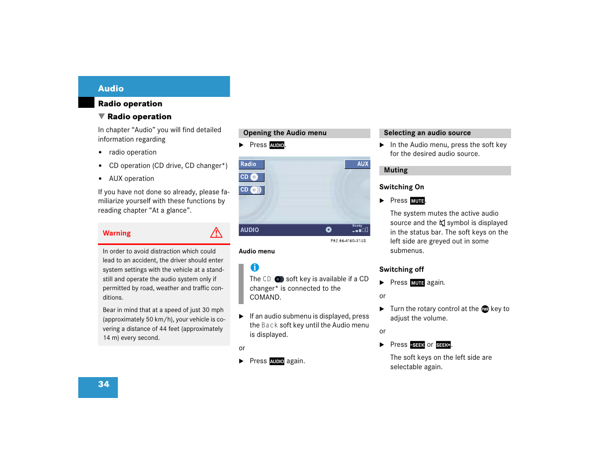 Mercedes-Benz C-Sedan OCS 2005 COMAND Manual User Manual | Page 94 / 237