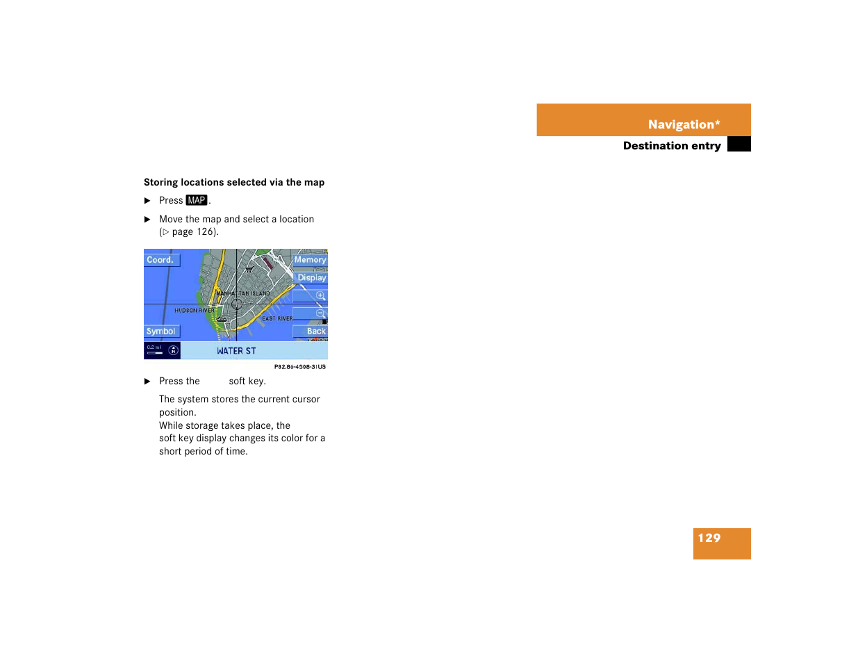 Mercedes-Benz E-Wagon 2005 COMAND Manual User Manual | Page 130 / 186