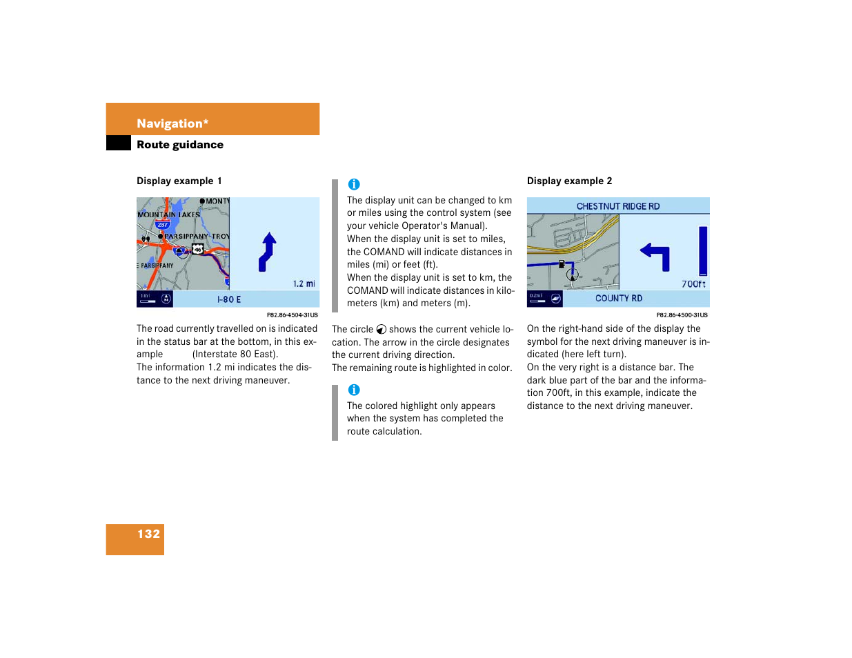 Mercedes-Benz E-Wagon 2005 COMAND Manual User Manual | Page 133 / 186