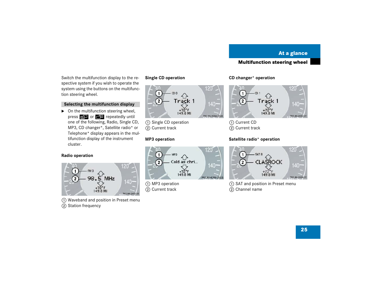 Mercedes-Benz E-Wagon 2005 COMAND Manual User Manual | Page 26 / 186