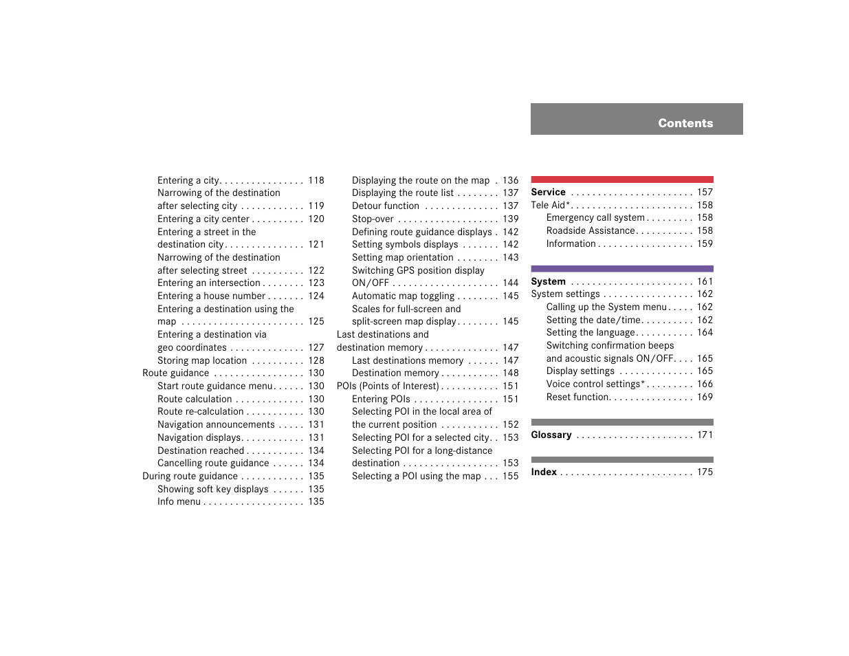 Mercedes-Benz E-Wagon 2005 COMAND Manual User Manual | Page 6 / 186