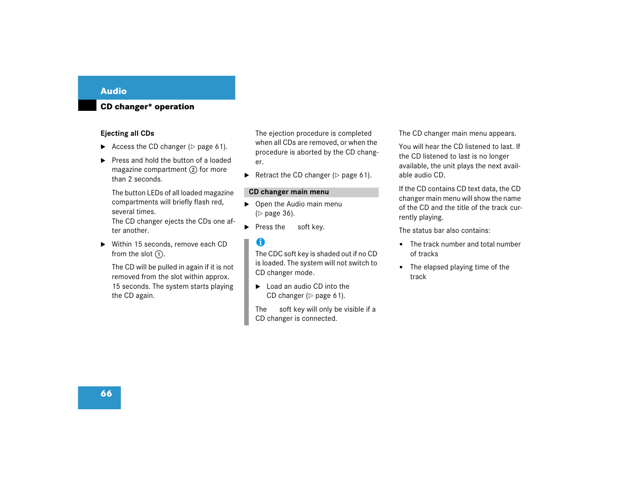 Mercedes-Benz E-Wagon 2005 COMAND Manual User Manual | Page 67 / 186