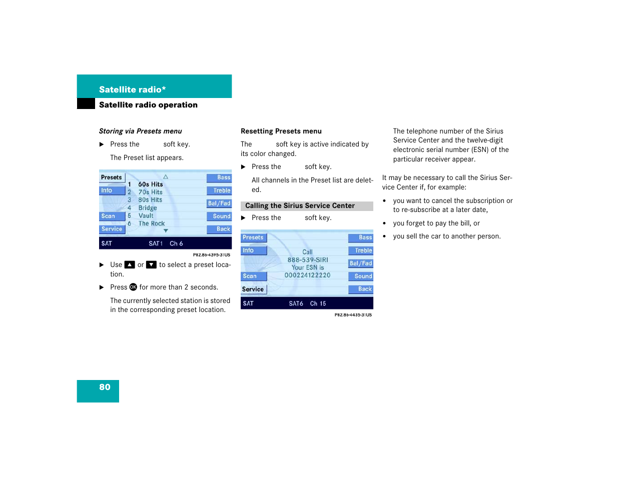 Mercedes-Benz E-Wagon 2005 COMAND Manual User Manual | Page 81 / 186