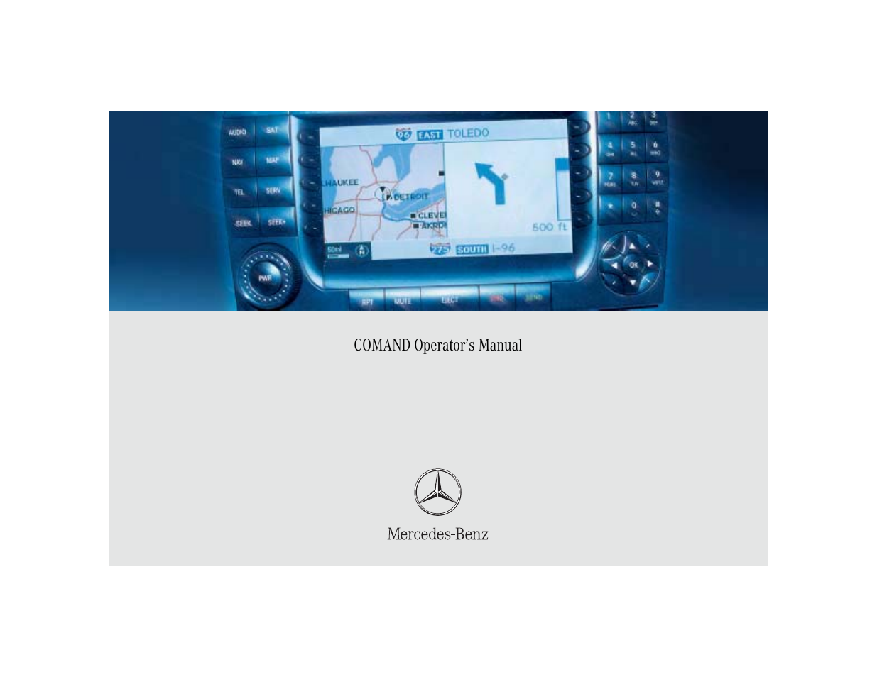 Mercedes-Benz CL-Class 2005 COMAND Manual User Manual | 227 pages