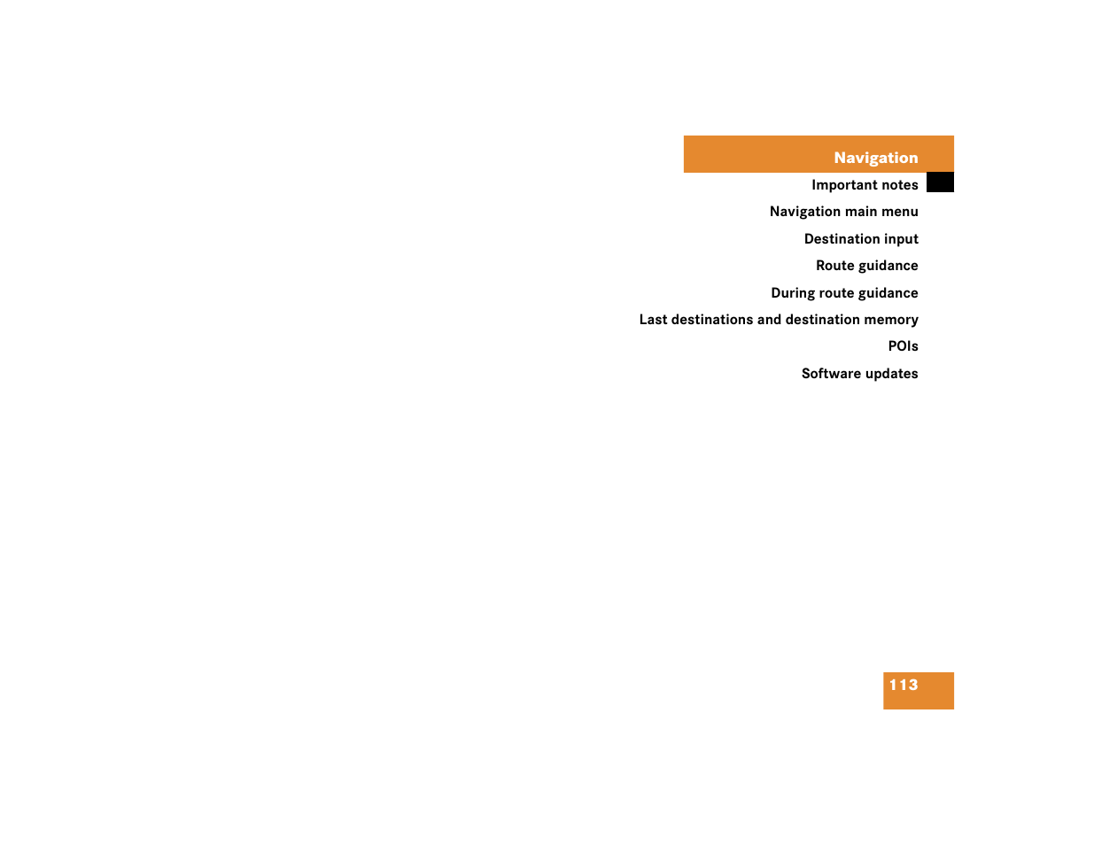Mercedes-Benz CL-Class 2005 COMAND Manual User Manual | Page 115 / 227