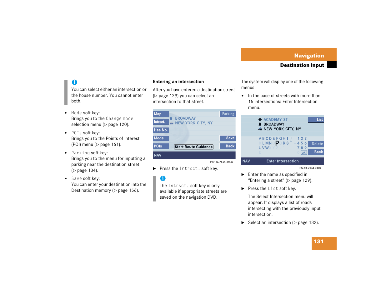 Mercedes-Benz CL-Class 2005 COMAND Manual User Manual | Page 133 / 227