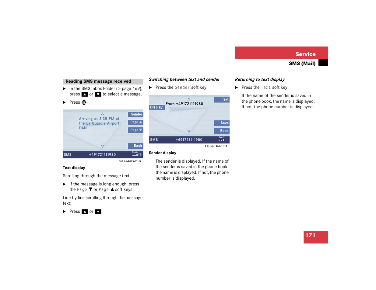 Mercedes-Benz CL-Class 2005 COMAND Manual User Manual | Page 173 / 227