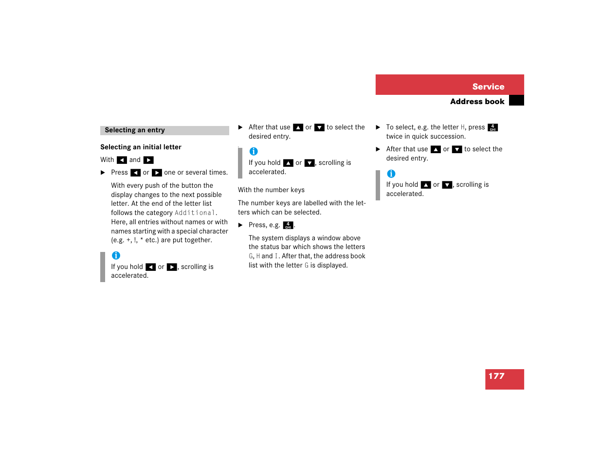 Mercedes-Benz CL-Class 2005 COMAND Manual User Manual | Page 179 / 227