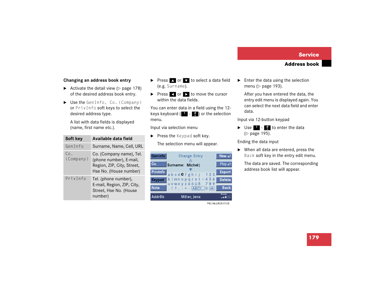 Mercedes-Benz CL-Class 2005 COMAND Manual User Manual | Page 181 / 227