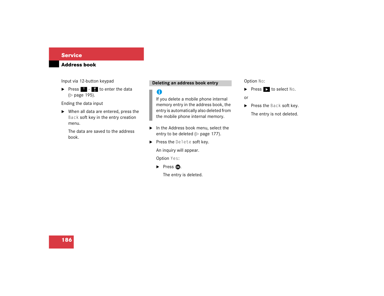 Mercedes-Benz CL-Class 2005 COMAND Manual User Manual | Page 188 / 227