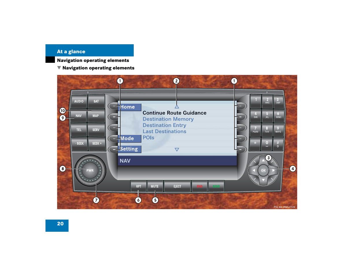 Mercedes-Benz CL-Class 2005 COMAND Manual User Manual | Page 22 / 227