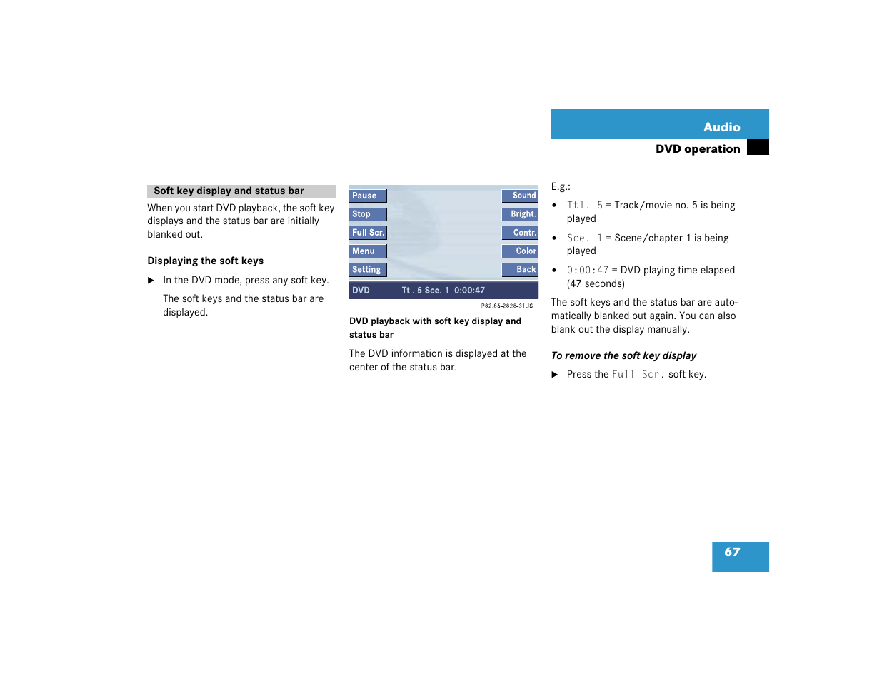 Mercedes-Benz CL-Class 2005 COMAND Manual User Manual | Page 69 / 227