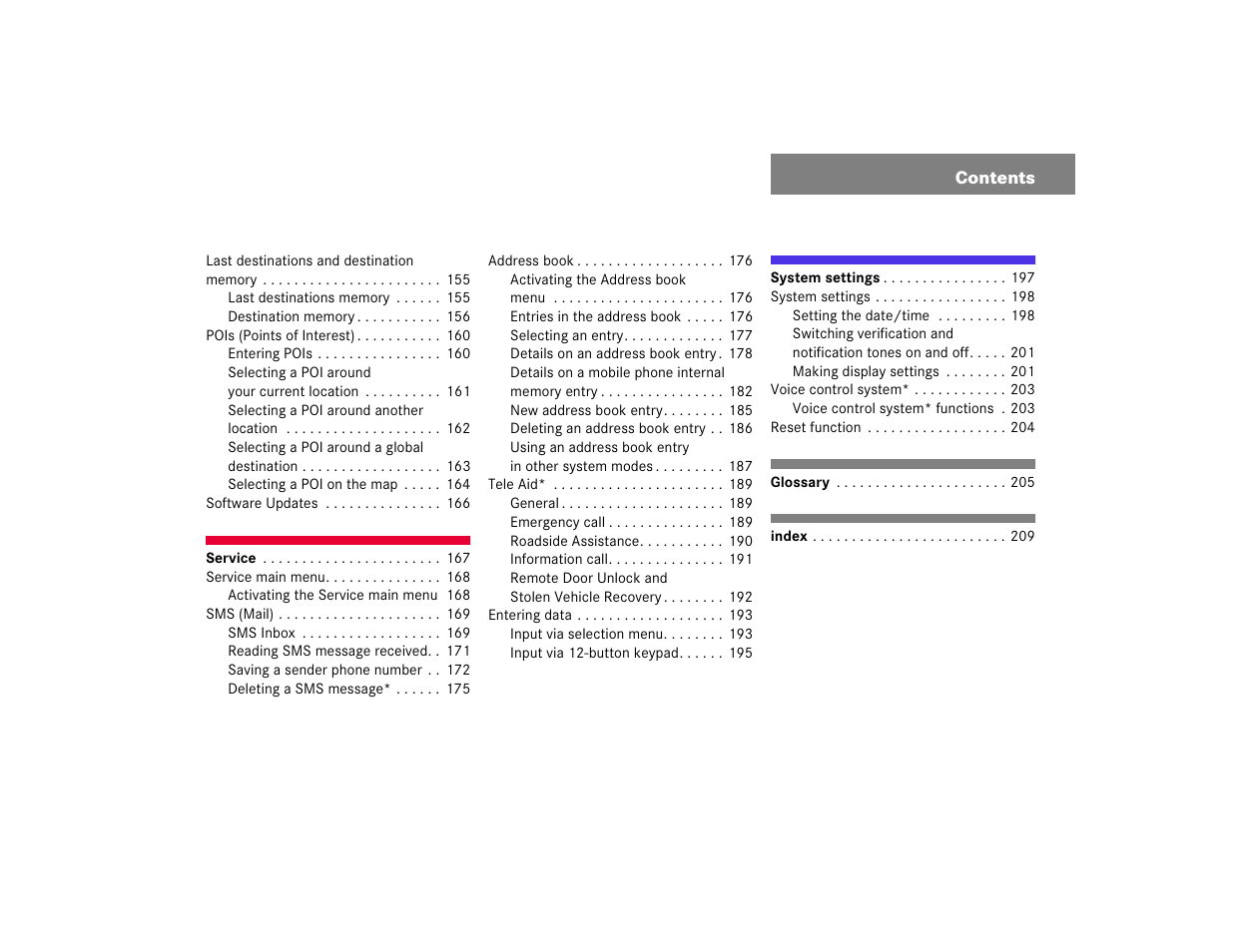 Mercedes-Benz CL-Class 2005 COMAND Manual User Manual | Page 7 / 227