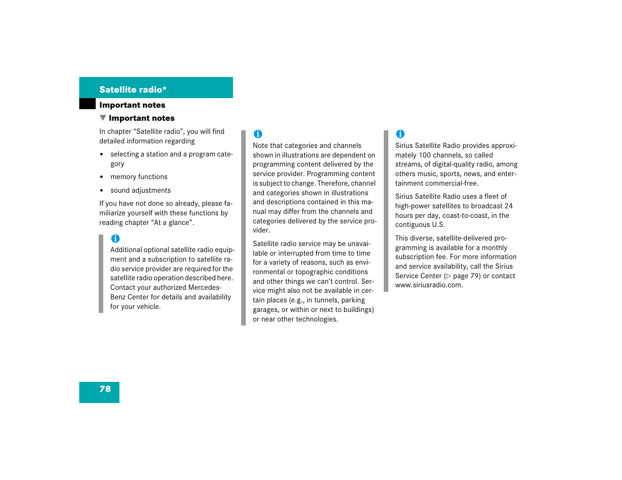 Mercedes-Benz CL-Class 2005 COMAND Manual User Manual | Page 80 / 227