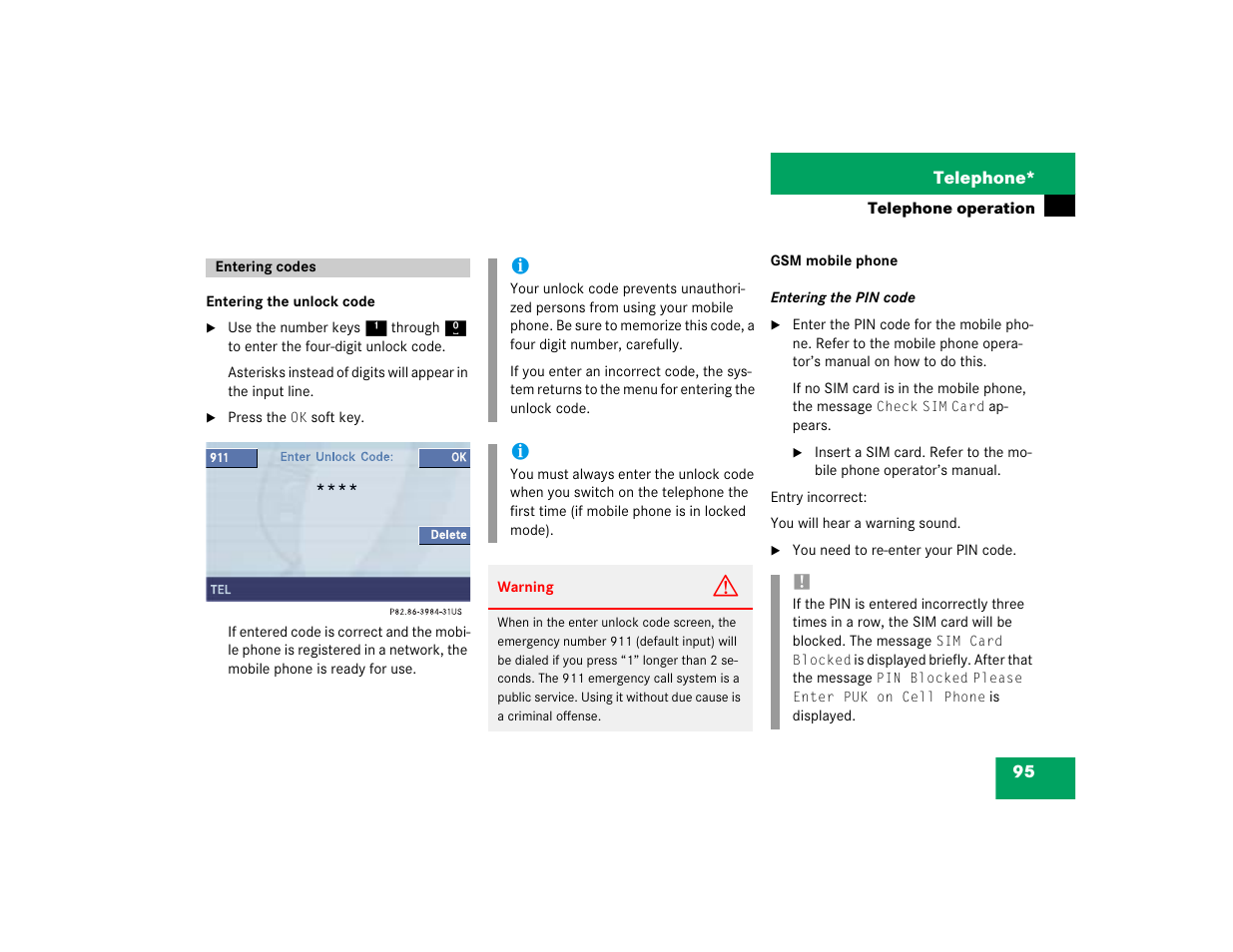 Mercedes-Benz CL-Class 2005 COMAND Manual User Manual | Page 97 / 227
