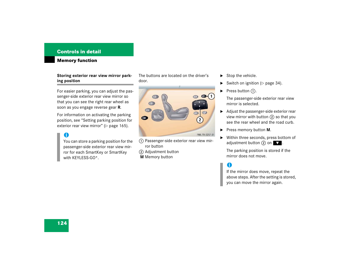 Mercedes-Benz CL-Class 2005 Owners Manual User Manual | Page 126 / 458