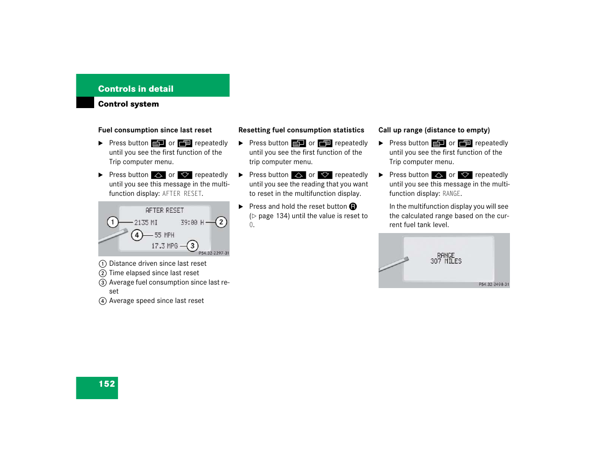 Mercedes-Benz CL-Class 2005 Owners Manual User Manual | Page 154 / 458
