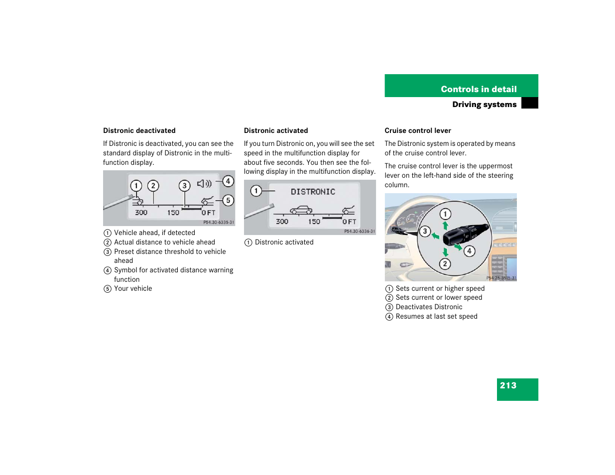 Mercedes-Benz CL-Class 2005 Owners Manual User Manual | Page 215 / 458
