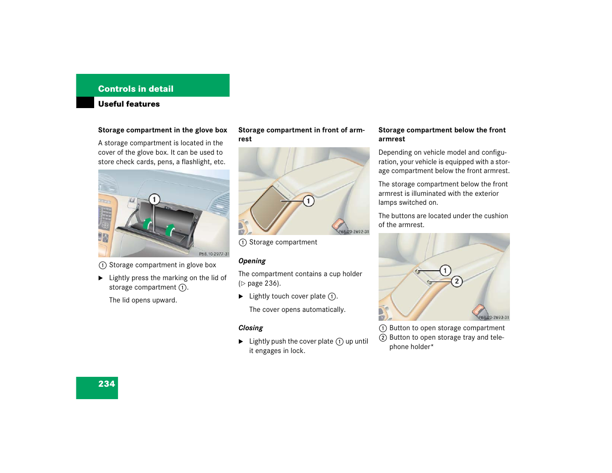 Mercedes-Benz CL-Class 2005 Owners Manual User Manual | Page 236 / 458