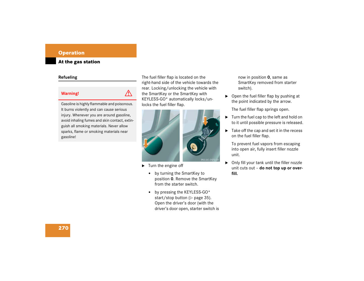 Mercedes-Benz CL-Class 2005 Owners Manual User Manual | Page 272 / 458