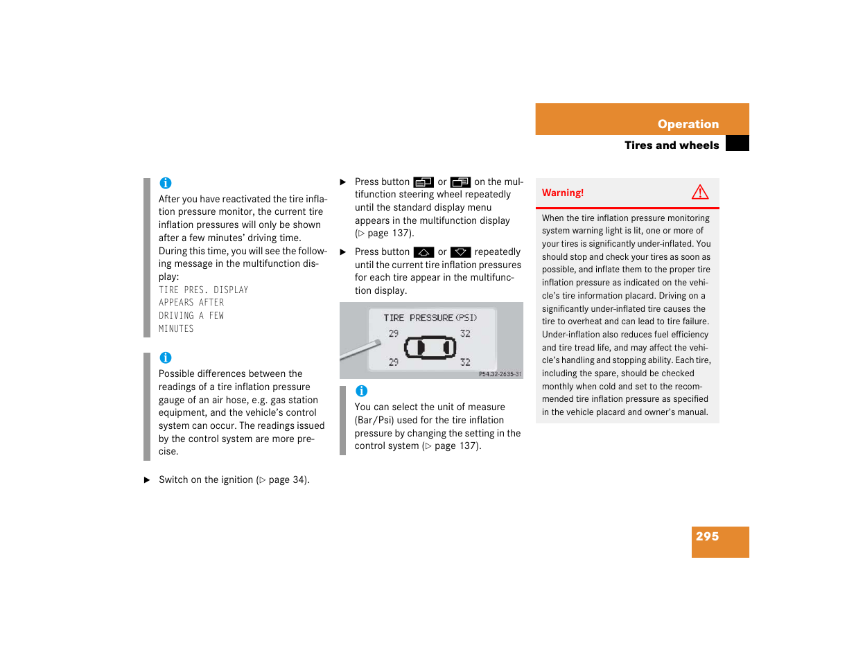 Mercedes-Benz CL-Class 2005 Owners Manual User Manual | Page 297 / 458