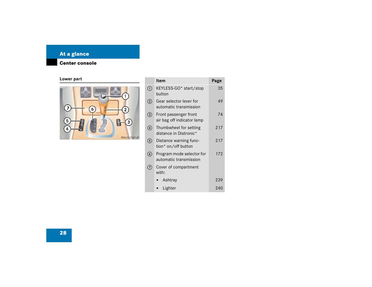 Mercedes-Benz CL-Class 2005 Owners Manual User Manual | Page 30 / 458
