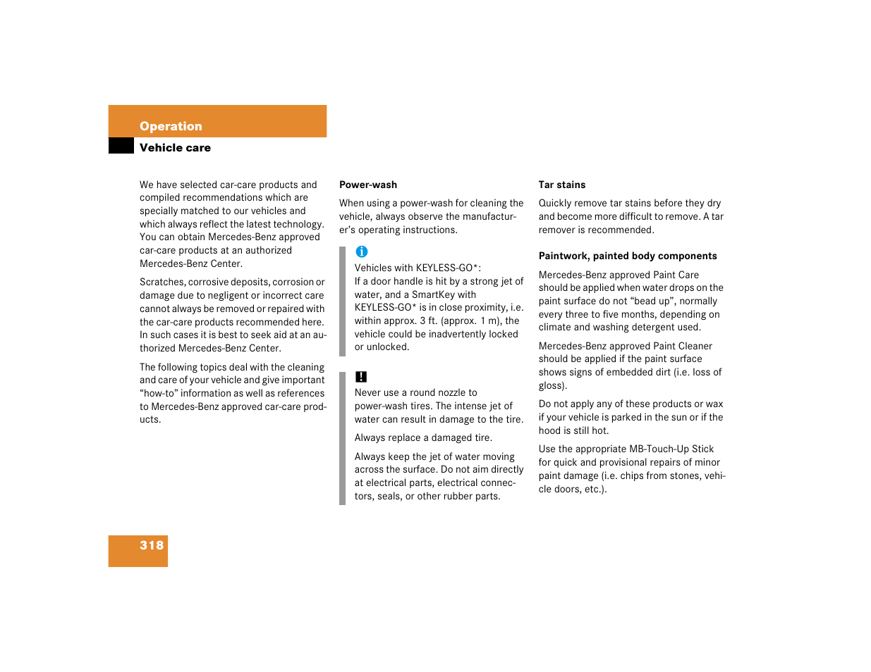 Mercedes-Benz CL-Class 2005 Owners Manual User Manual | Page 320 / 458