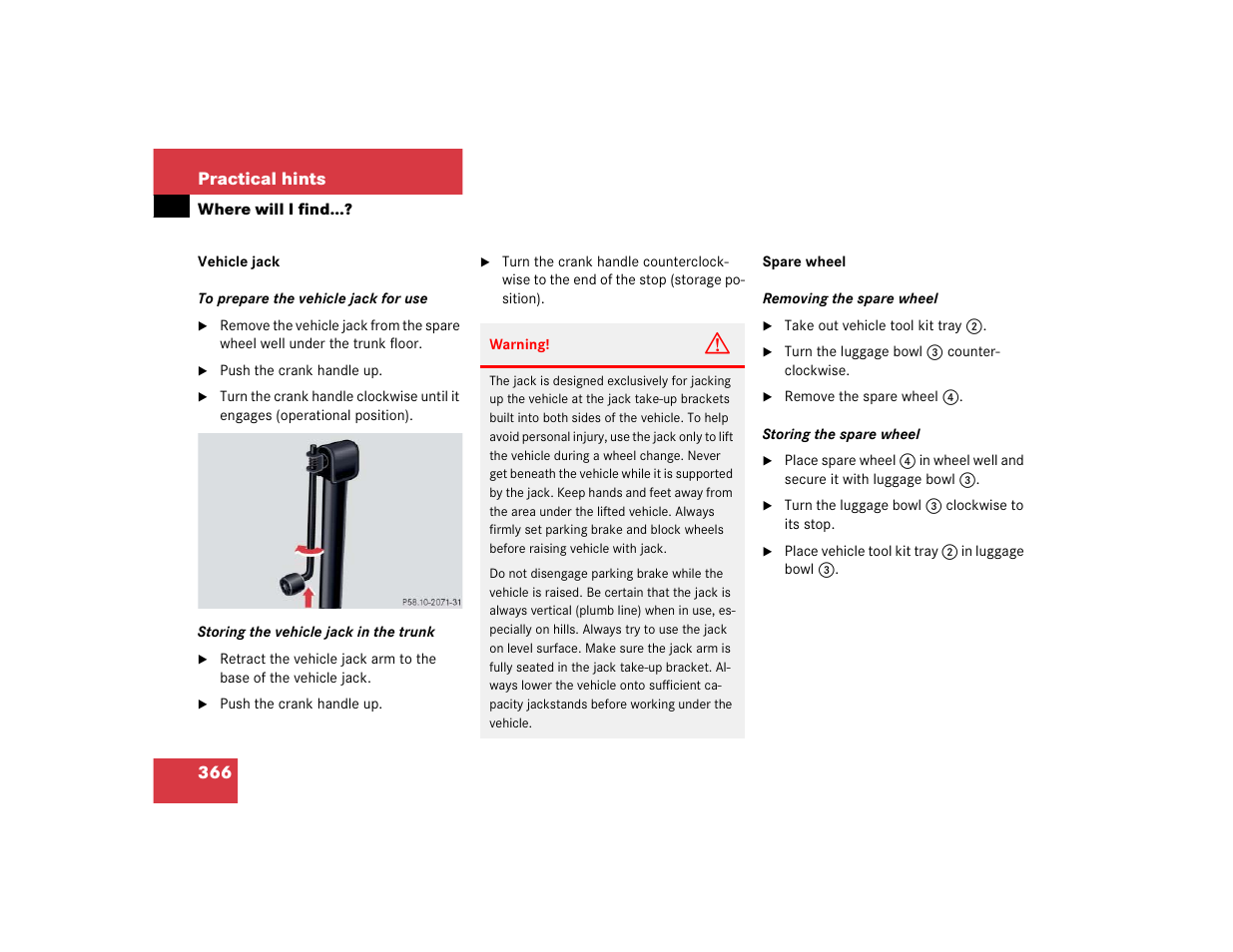 Mercedes-Benz CL-Class 2005 Owners Manual User Manual | Page 368 / 458