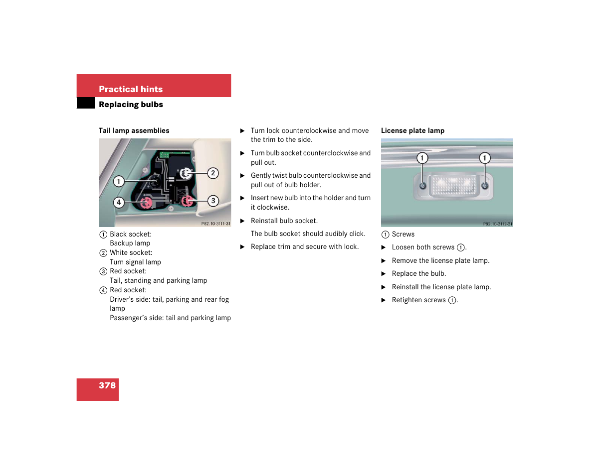 Mercedes-Benz CL-Class 2005 Owners Manual User Manual | Page 380 / 458