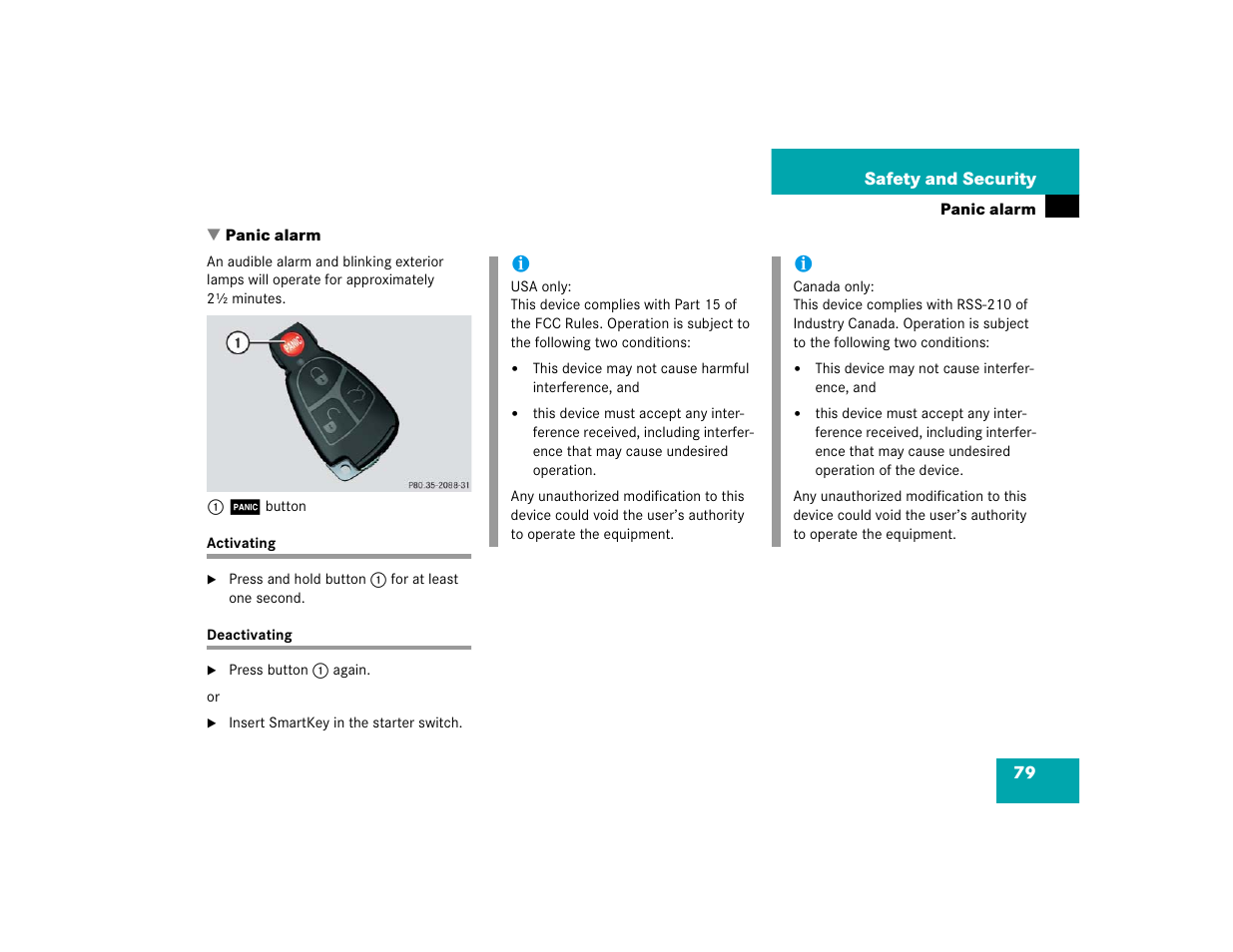 Mercedes-Benz CL-Class 2005 Owners Manual User Manual | Page 81 / 458