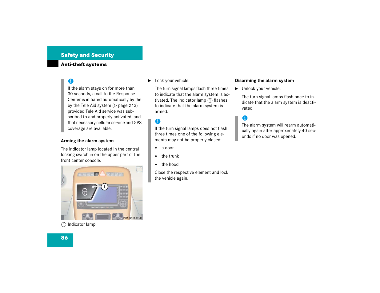 Mercedes-Benz CL-Class 2005 Owners Manual User Manual | Page 88 / 458