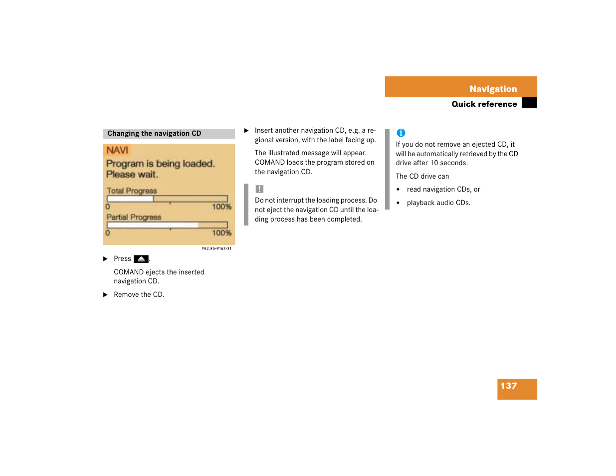 Mercedes-Benz G-Class 2005 COMAND Manual User Manual | Page 144 / 243