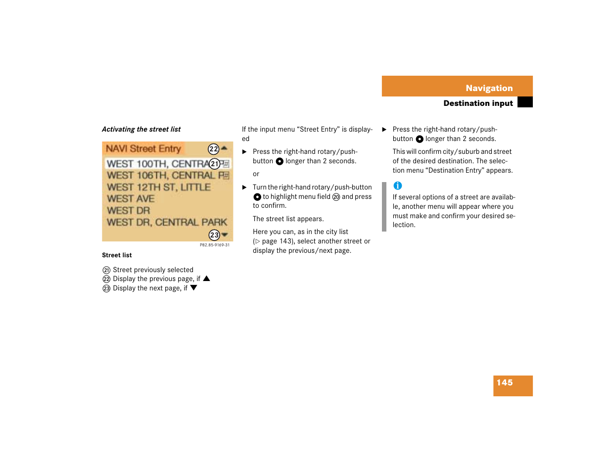 Mercedes-Benz G-Class 2005 COMAND Manual User Manual | Page 152 / 243