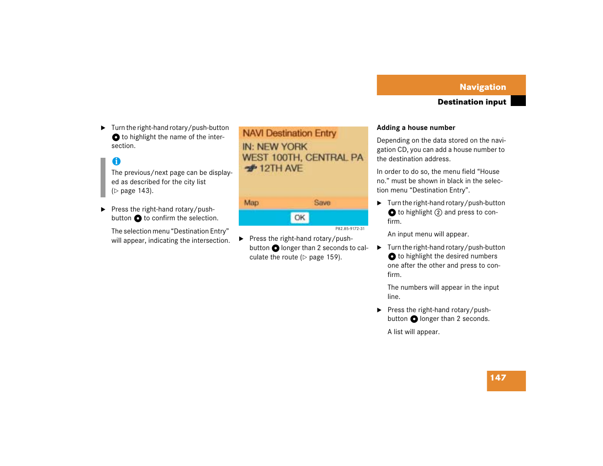 Mercedes-Benz G-Class 2005 COMAND Manual User Manual | Page 154 / 243