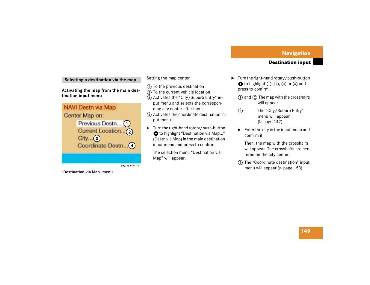 Mercedes-Benz G-Class 2005 COMAND Manual User Manual | Page 156 / 243