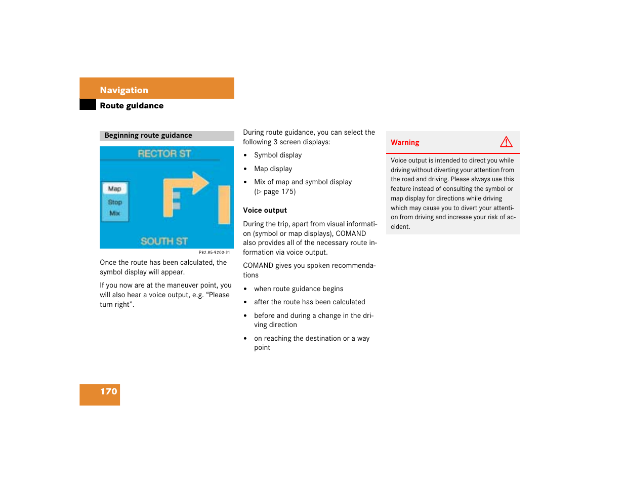 Mercedes-Benz G-Class 2005 COMAND Manual User Manual | Page 177 / 243