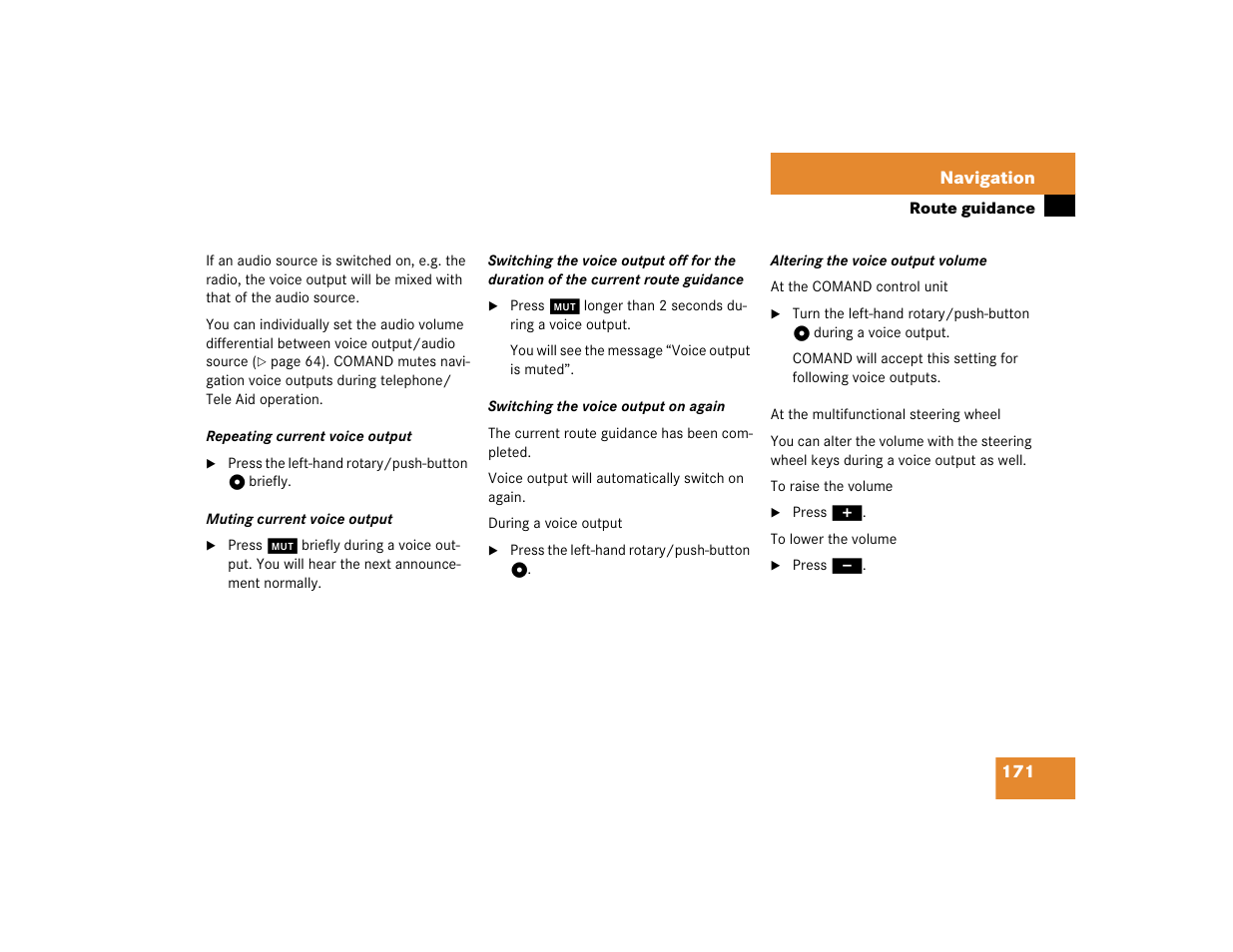 Mercedes-Benz G-Class 2005 COMAND Manual User Manual | Page 178 / 243