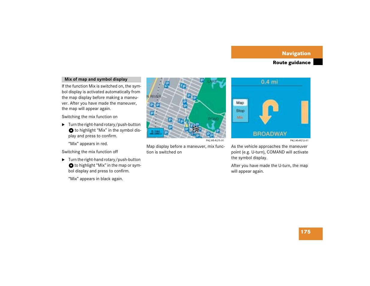 Mercedes-Benz G-Class 2005 COMAND Manual User Manual | Page 182 / 243
