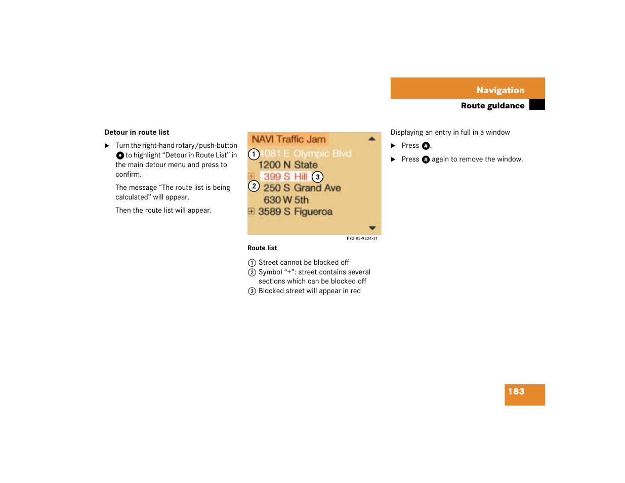 Mercedes-Benz G-Class 2005 COMAND Manual User Manual | Page 190 / 243